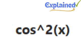 Find the derivative of cos2x using the product rule [upl. by Lyrehs]