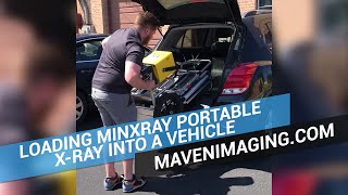 Loading MinXray Portable Xray into a Vehicle [upl. by Rosse537]