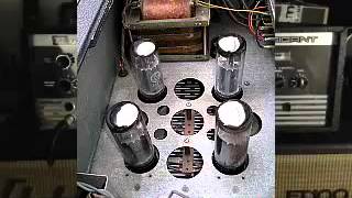 Dynacord Gigant 1968 Vintage Tube Amp Top amp Echolette ET 100 [upl. by Sylvan]