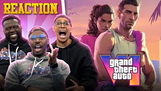 GTA 6 Official Reveal Trailer Reaction [upl. by Nehcterg114]