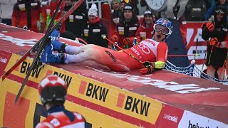 AUDI FIS Ski World Cup  Mens giant slalom  Adelboden SUI 2nd run Jan 6 2024 [upl. by Pren]