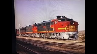 UNUSUAL SANTA FE TRAINS amp TRACK LOCATIONS [upl. by Acisseg367]