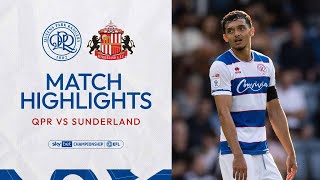 😶10 Man Rangers Beaten At Home  Highlights  QPR 13 Sunderland [upl. by Nahtanoy761]