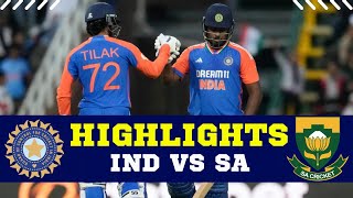 India vs South Africa Highlights  IND vs SA T20 Highlights 2024  Cricket Highlights [upl. by Akirehc]