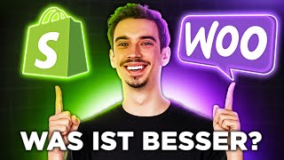 Shopify vs Woocommerce Welcher Online Shop ist Besser 2024 [upl. by Jae]