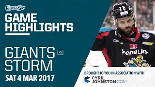 HIGHLIGHTS Stena Line Belfast Giants vs Manchester Storm [upl. by Oludoet]