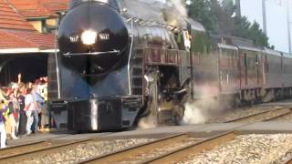 J 611 Steam Train Manassas VA 662015 [upl. by Lounge219]