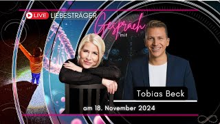 Tobias Beck im Liebesträgergespräch🌟 [upl. by Lambrecht]