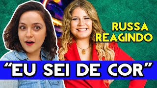 REAÇÃO  Marília Mendonça  Eu Sei De Cor  Gringa Reage  GRINGA RUSSA REAGINDO  React [upl. by Ylrebmic]