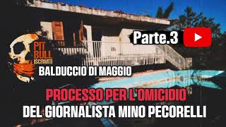 Balduccio Di Maggio Processo per lomicidio del giornalista Mino Pecorelli Pt3 [upl. by Eilema364]