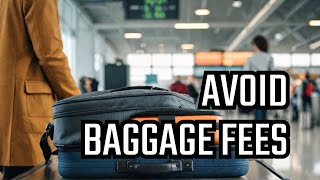 Tips for Avoiding Extra Baggage Fees While Traveling [upl. by Ennazor]