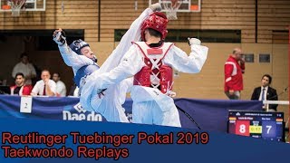 Reutlinger Tuebinger Pokal 2019 317 Abdallah Ounis GER vs Faysal Sawadogo GER [upl. by Nevla]