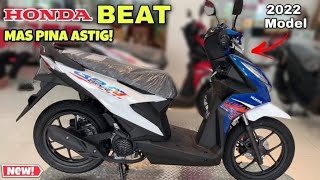 New HONDA BEAT 2022  Mas Pina Astig New Features Price specs [upl. by Mattias368]