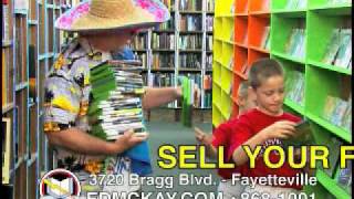 Edward McKay Used Books amp More Fayetteville NC  New Commercial [upl. by Schlenger489]