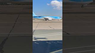 In the airport Burgas Bulgaria burgas bulgaria airport boeing737 tui travel boeing aviation [upl. by Kcirdet]