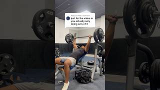 Incline Bench Press  Not Your Average Influencer shorts fyp fitness trending [upl. by Nimar]