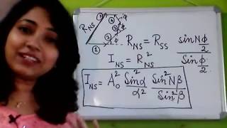 Fraunhofer diffractionN slitsPart 1BTech 1st year PhysicsOnline Class28420 [upl. by Bandeen]