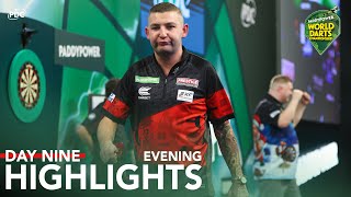 A NIGHT OF SHOCKS  Day Nine Evening Highlights  202324 Paddy Power World Darts Championship [upl. by Adanama]