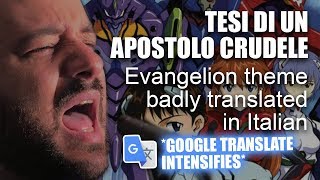 Evangelion Parodia Sigla tradotta male da Cannarsi  Tesi di un Apostolo Crudele Alcedo Vibes 5 [upl. by Atsyrt]