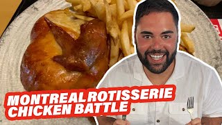 StHubert vs Ma Poule Mouillée Which Montreal Restaurant Does Rotisserie Chicken Better [upl. by Reiko642]