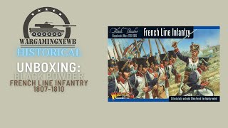 Unboxing Warlord Games French Line Infantry 18071810 Unboxing [upl. by Eylloh]