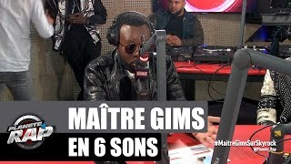 Maître Gims en 6 sons LaBio PlanèteRap [upl. by Yhtir]