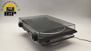 TECHNICS SLBD22 BeltDrive Auto Return Turntable [upl. by Ranip161]