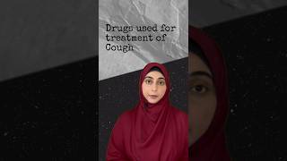 Drugs used for cough treatment medicalstudents shorts [upl. by Algar]