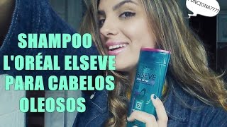 NOVO SHAMPO ELSEVE PARA CABELO OLEOSO [upl. by Athallia]