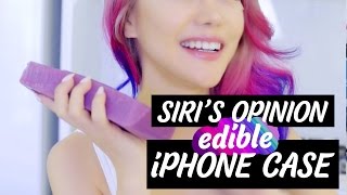 SIRIs Opinion on my DIY Gummy Edible iPhone Case [upl. by Donielle]