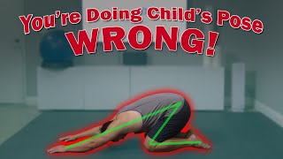 How To Do The Perfect Childs Pose  Taught By A Physical Therapist Physical Therapist [upl. by Ledba]