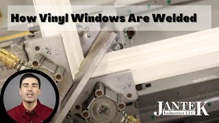 How Vinyl Windows Are Welded [upl. by Boni746]