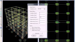 CURSO SAP2000  Tema ANALISIS SISMICO ESTATICO DE EDIFICIO APORTICADO BALASTO [upl. by Bazar]