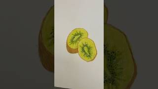 Simple kiwi drawing drawing simpledrawing kiwidrawing simple [upl. by Oirevas]