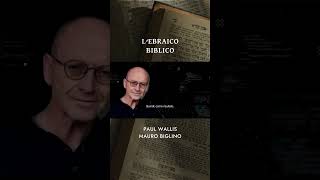 LEBRAICO BIBLICO  Mauro Biglino shortsvideo [upl. by Qirat]