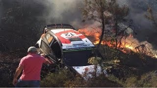 Paddon crash and burn  WRC Portugal 2016  Rubengineer [upl. by Rehpotsirhcnhoj]