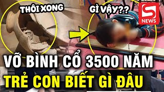 Cậu bé 5 tuổi nghịch ngợm làm vỡ bình cổ 3500 năm tuổi viện bảo tàng có phản ứng bất ngờ [upl. by Natsud]