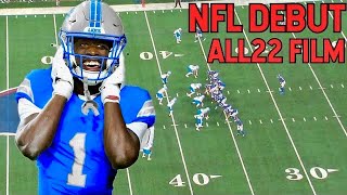 Lions CB Terrion Arnold Preseason NFL Debut  Every Snap [upl. by Ahsilac]