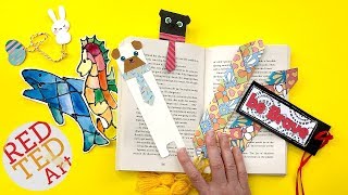 5 Creative Bookmark IDEAS  BEST OF Bookmark DIYs  DIY School Supplies [upl. by Ahsemrac347]