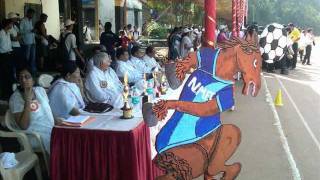 Nirmala Memorial Foundation College Annual Sports Meet 2011 2012wmv [upl. by Elbys]