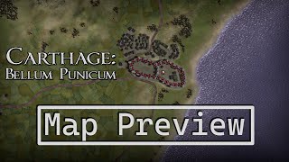 Bellum Punicum for PC  Map Preview  CommanderFocused Strategy Game [upl. by Lewan]