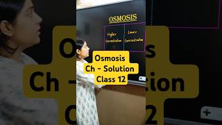 Class 12 ch  2  Solution  Osmosis  chemistry k2institute [upl. by Erin]