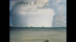 Nuclear test at Bikini Atoll  25071946 [upl. by Aidan]