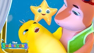 Sleepy Shark oh Sleepy Shark SHARKSONS  Nursery Rhymes amp Kids Songs  ABCs and 123s [upl. by Nelyk660]