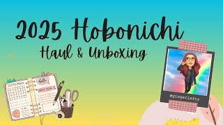 2025 Hobonichi Haul amp Unboxing [upl. by Bak334]