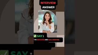 How To Answer Job Interview Question  What is Your Strength [upl. by Htelimay]