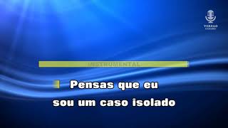 ♫ Demo  Karaoke  NÃO SOU O ÚNICO  Xutos amp Pontapés [upl. by Uund]