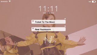 New Napassorn – Ticket To The Moon Official Lyric Video [upl. by Noivax]