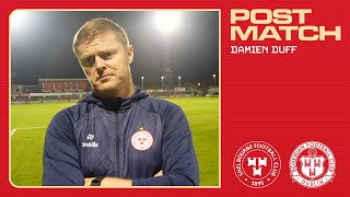 Post Match Damien Duff  Bohs 11 Shels [upl. by Julian]