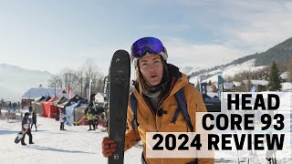 Head Core 93  2024 Ski Test Review [upl. by Toomin]